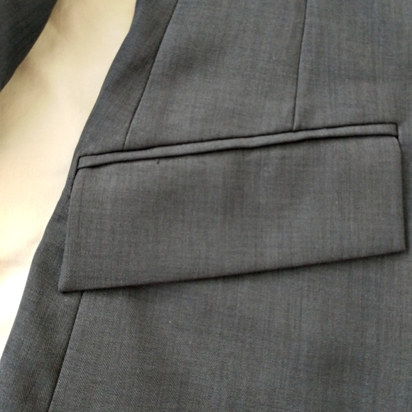 R.J. Classics Equestrian Show Jacket/Coat Navy Blue Herringbone - Picture 3 of 8